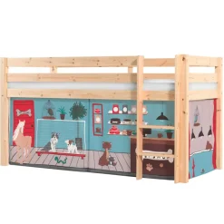 Pharao24 Halbhohes Kinderbett Bevallia>Kinder Kinderhochbetten|Kinderbetten