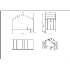 Spielbetten|Kinderbetten*Pharao24 Hausbett für Kinder weiß Ciomore