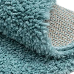 Teppiche*Pharao24 Hellblauer Hochflor Teppich Kairawan