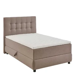 Komfortbetten|Einzelbetten*Pharao24 Hellbraunes Boxbett Visage