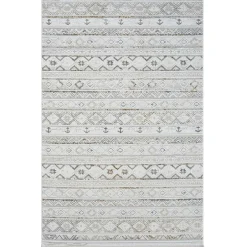 Pharao24 Heller Landhaus Teppich Fenya> Teppiche