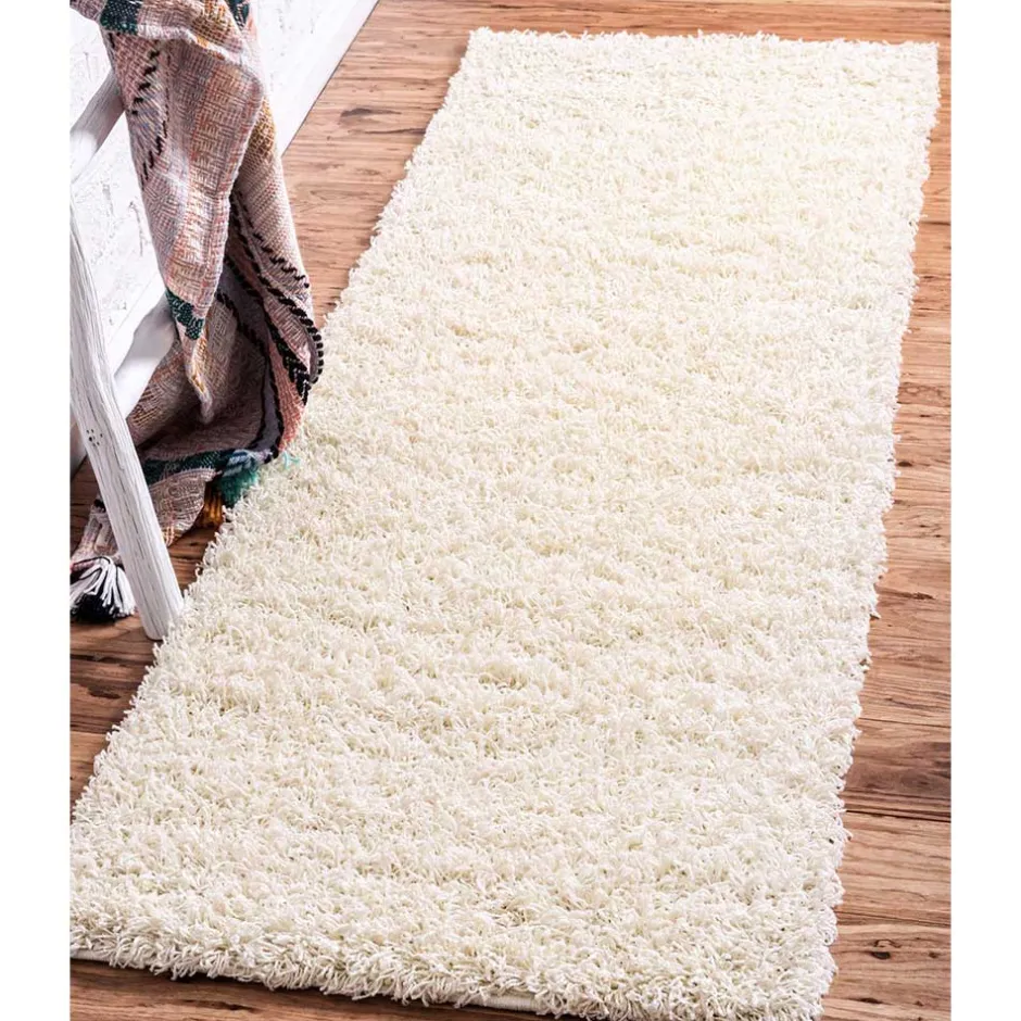 Pharao24 Heller Shaggy Teppich Montnerano> Teppiche