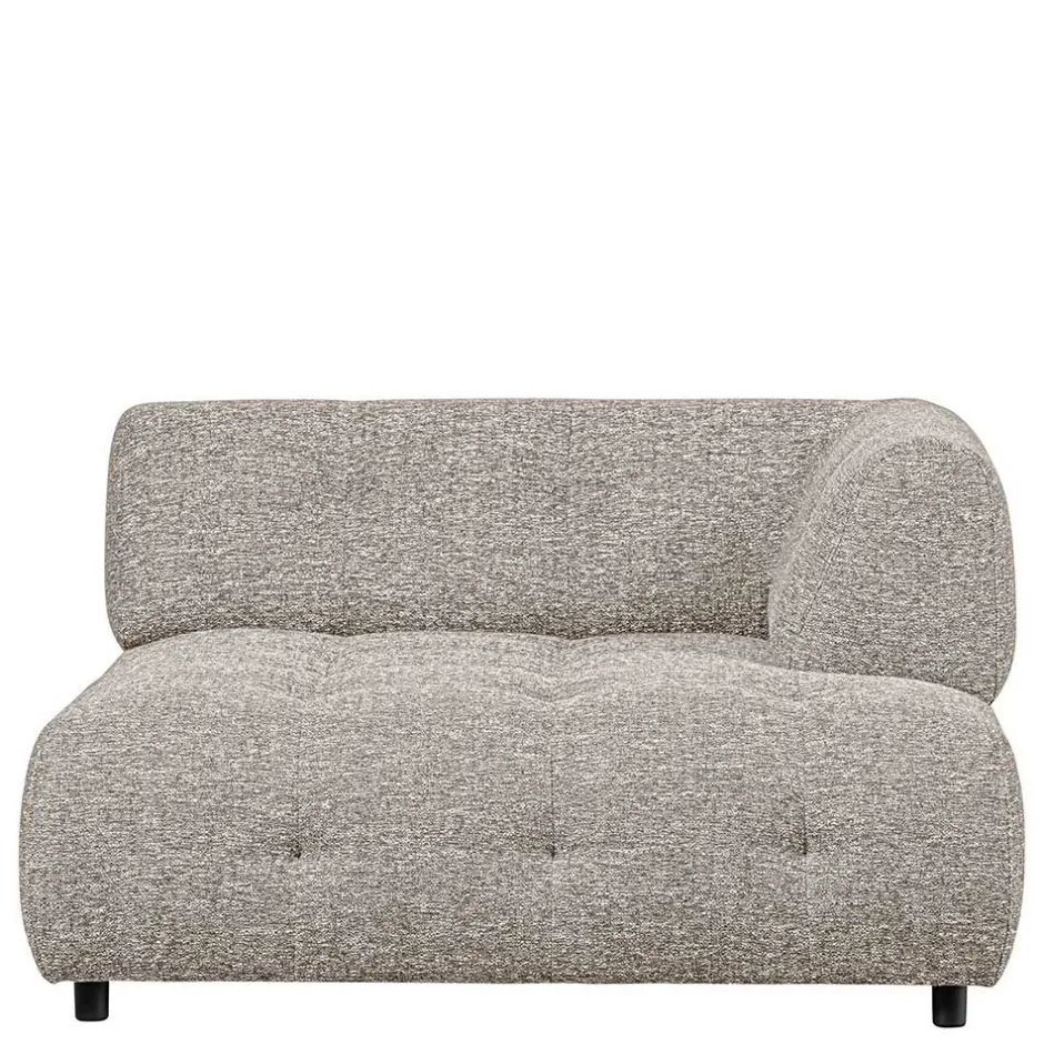 Modulsofas|Einzelsofa*Pharao24 Hellgrau meliertes Sofamodul Ajama