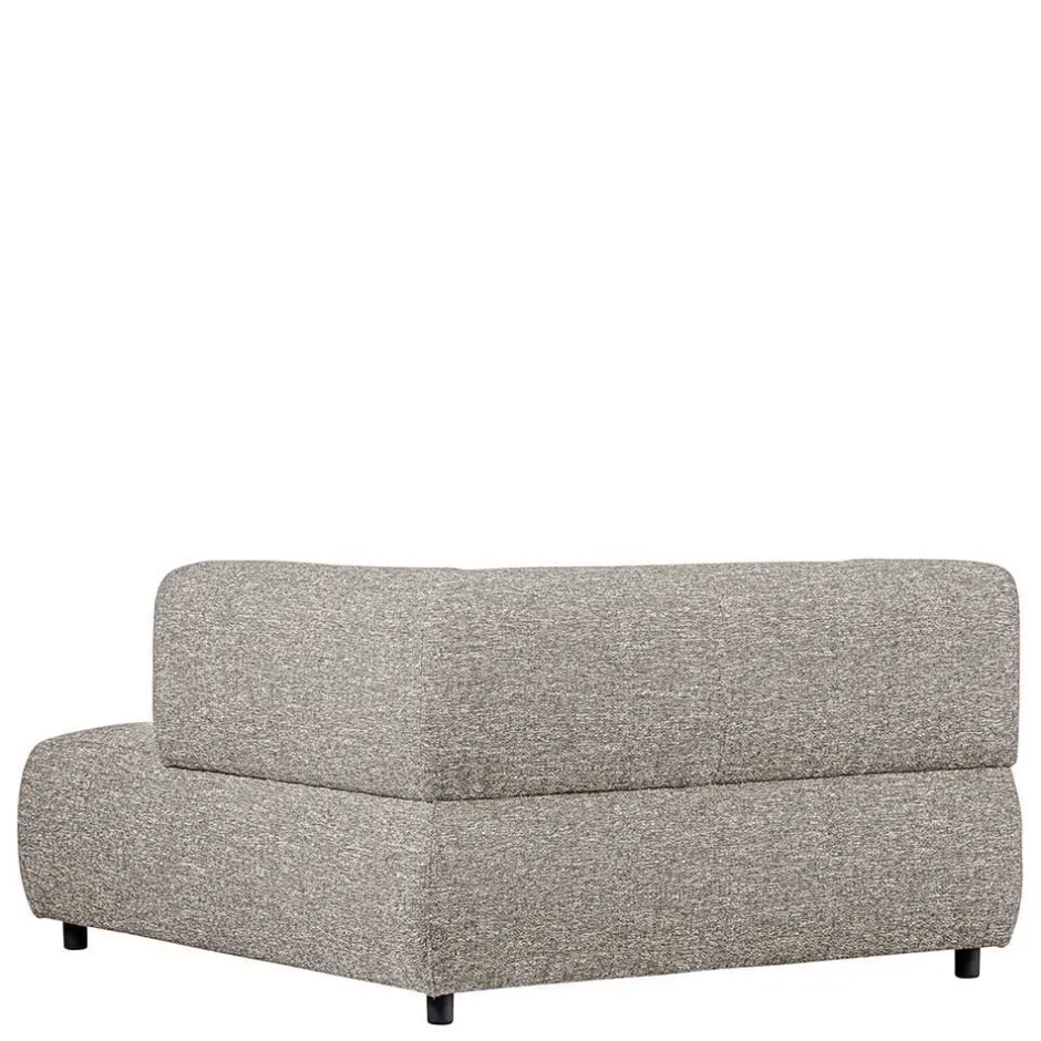 Modulsofas|Einzelsofa*Pharao24 Hellgrau meliertes Sofamodul Ajama