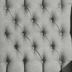 Ohrensessel*Pharao24 Hellgrauer Polstersessel Fanger