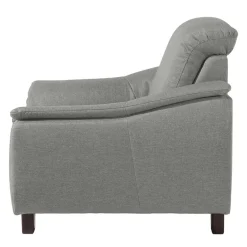 Pharao24 Hellgrauer Sessel Servi><noscript><img width=