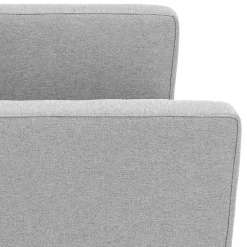 Wohnzimmercouch|2 Sitzer Sofa*Pharao24 Hellgrauer Zweisitzer Mangora