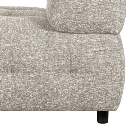 Einzelsofa|Modulsofas*Pharao24 Hellgraues Modulsofa Element meliert Ajama