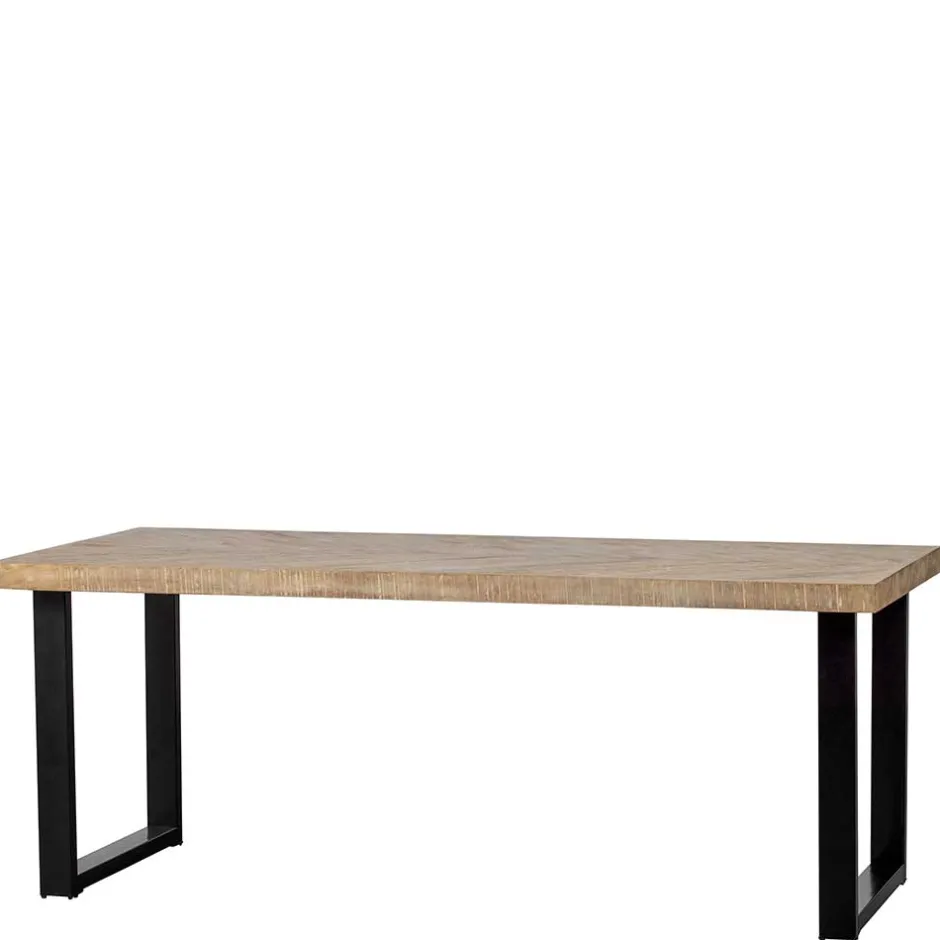 Pharao24 Herringbone Esstisch Agliana> Küchentisch|Massivholztische