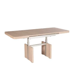 Ausziehtische*Pharao24 Höhenverstellbarer Couchtisch Mero