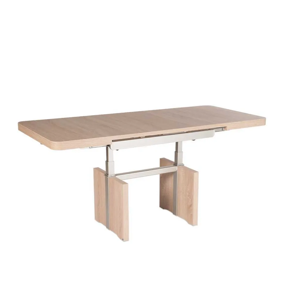 Ausziehtische*Pharao24 Höhenverstellbarer Couchtisch Mero