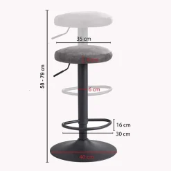 Sitzhocker|Hocker*Pharao24 Höhenverstellbarer Hocker Sarabuja