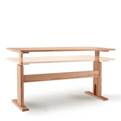 Pharao24 Höhenverstellbarer Schreibtisch Bahos><noscript><img width=