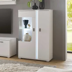 Vitrinenschrank|Stauraumvitrinen*Pharao24 Highboard Constantin