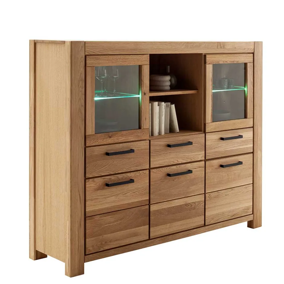 Pharao24 Highboard Crystoga> Wohnzimmerkommoden|Wohnzimmerschrank