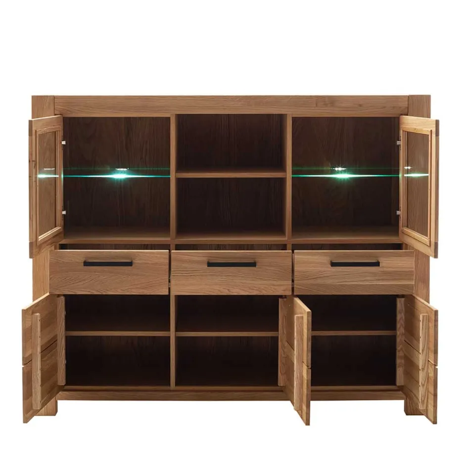 Pharao24 Highboard Crystoga> Wohnzimmerkommoden|Wohnzimmerschrank