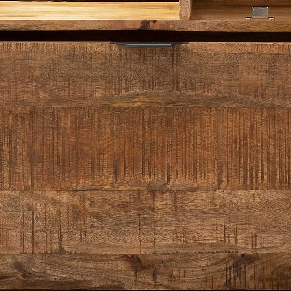 Massivholzmöbel|Brotschrank*Pharao24 Highboard Exeta