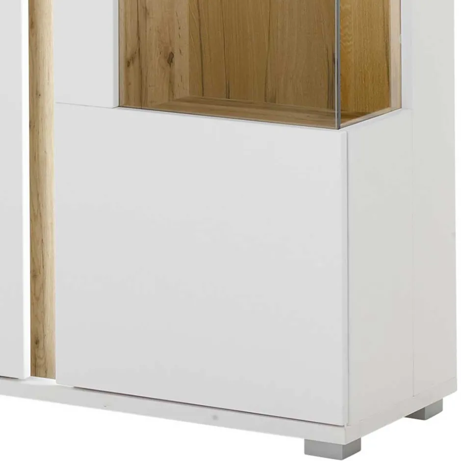Pharao24 Highboard Luzillo> Vitrinenschrank|Stauraumvitrinen