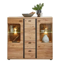 Pharao24 Highboard Sebetino> Vitrinenschrank|Highboards
