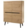 Pharao24 Highboard Tomya> Esszimmerkommoden|Wohnzimmerkommoden
