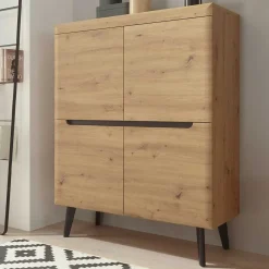 Pharao24 Highboard Tomya> Esszimmerkommoden|Wohnzimmerkommoden