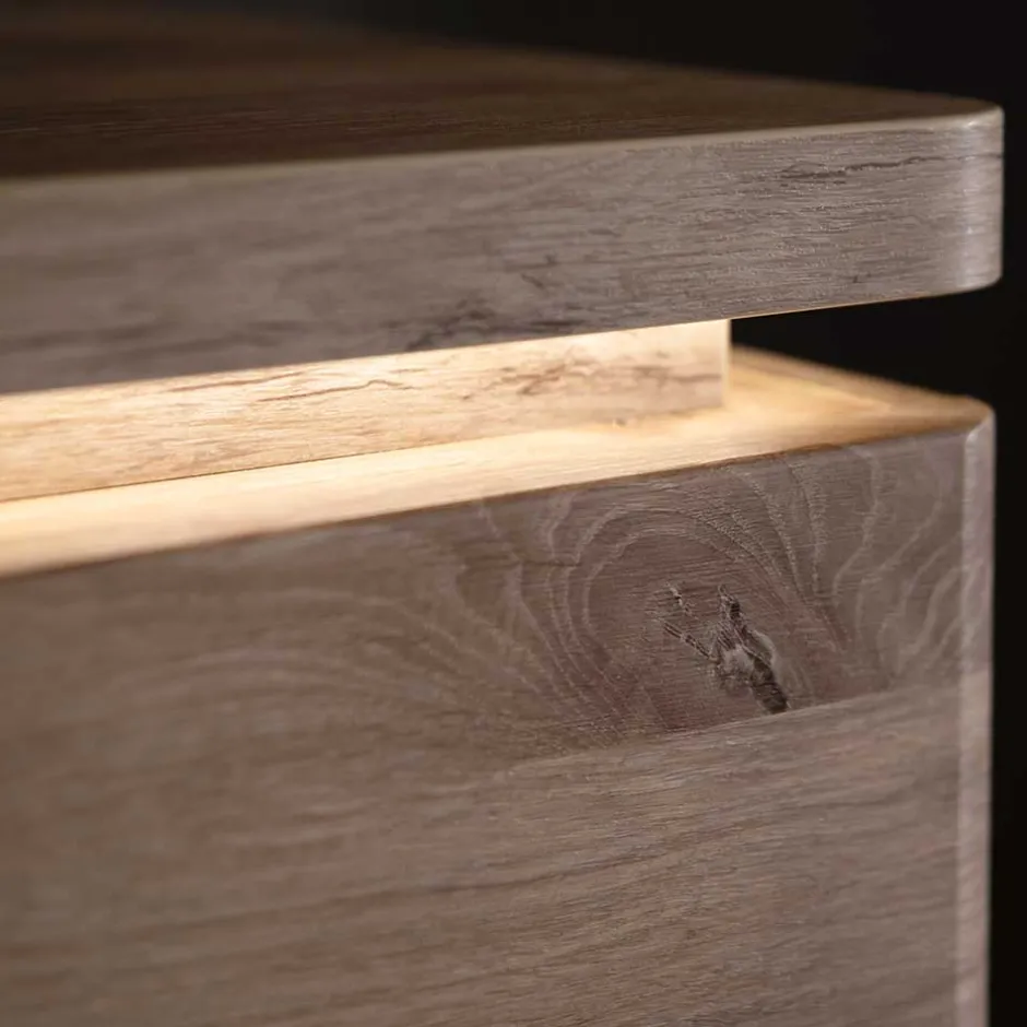 Wohnzimmerkommoden|Wohnzimmerschrank*Pharao24 Highboard Vitrine Irysma