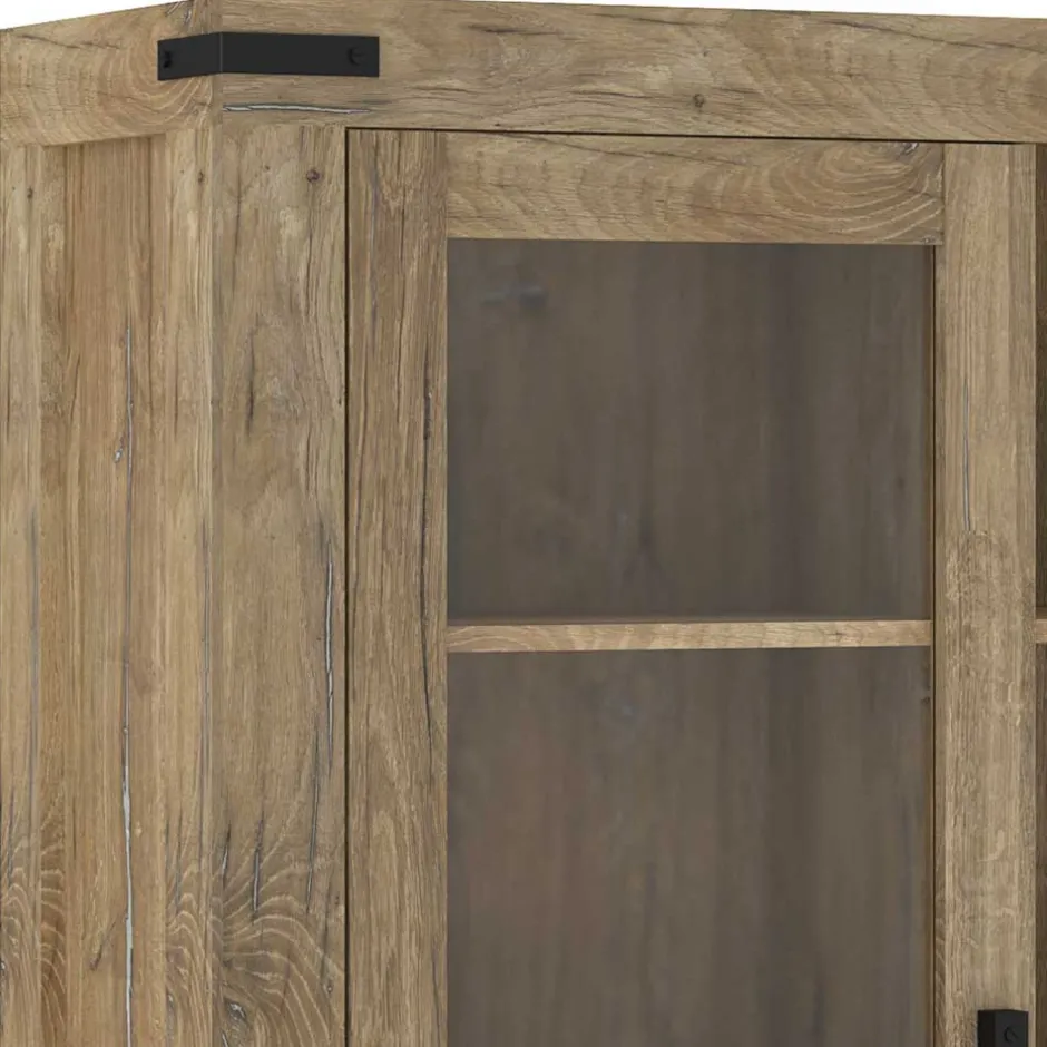 Pharao24 Highboard Vitrine Kofi> Vitrinenschrank|Wohnzimmervitrinen