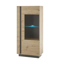 Pharao24 Highboard Vitrine Matrezina> Vitrinenschrank|Wohnzimmervitrinen