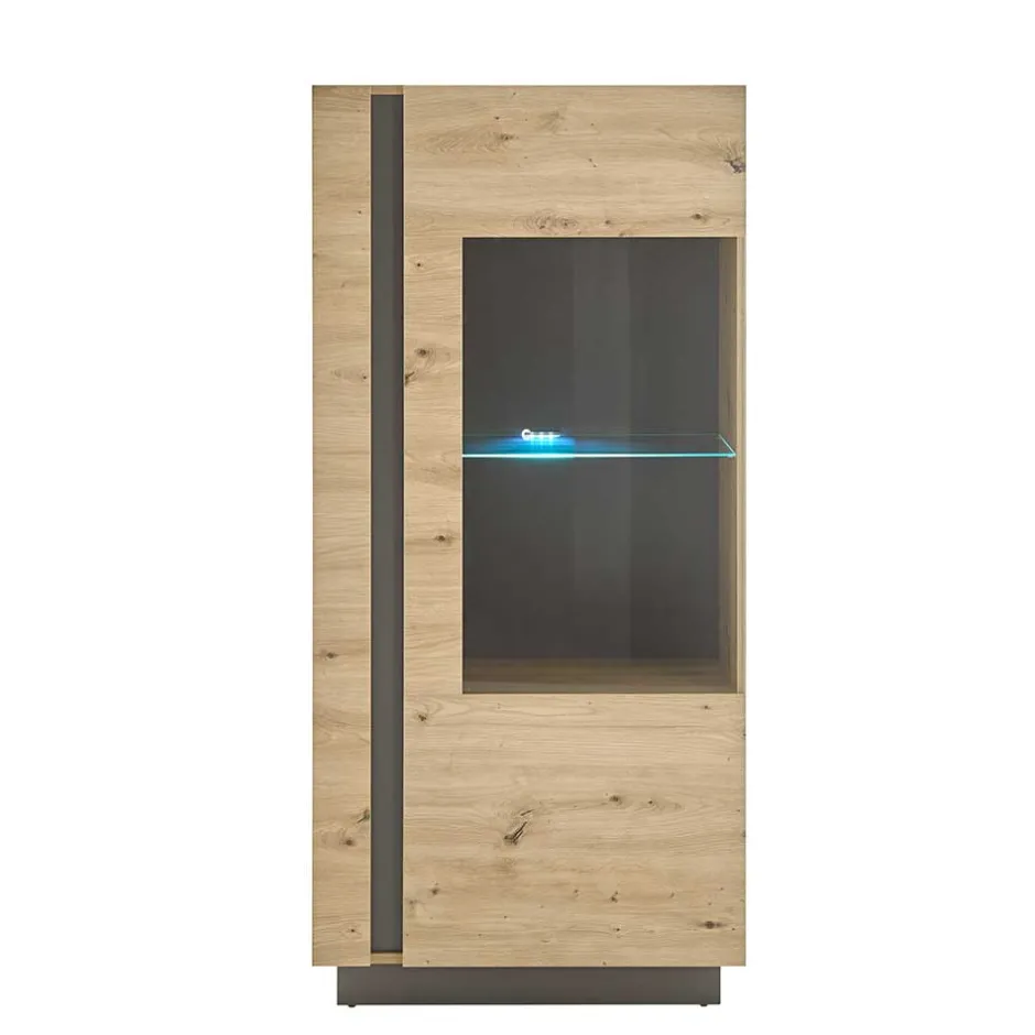Pharao24 Highboard Vitrine Matrezina> Vitrinenschrank|Wohnzimmervitrinen