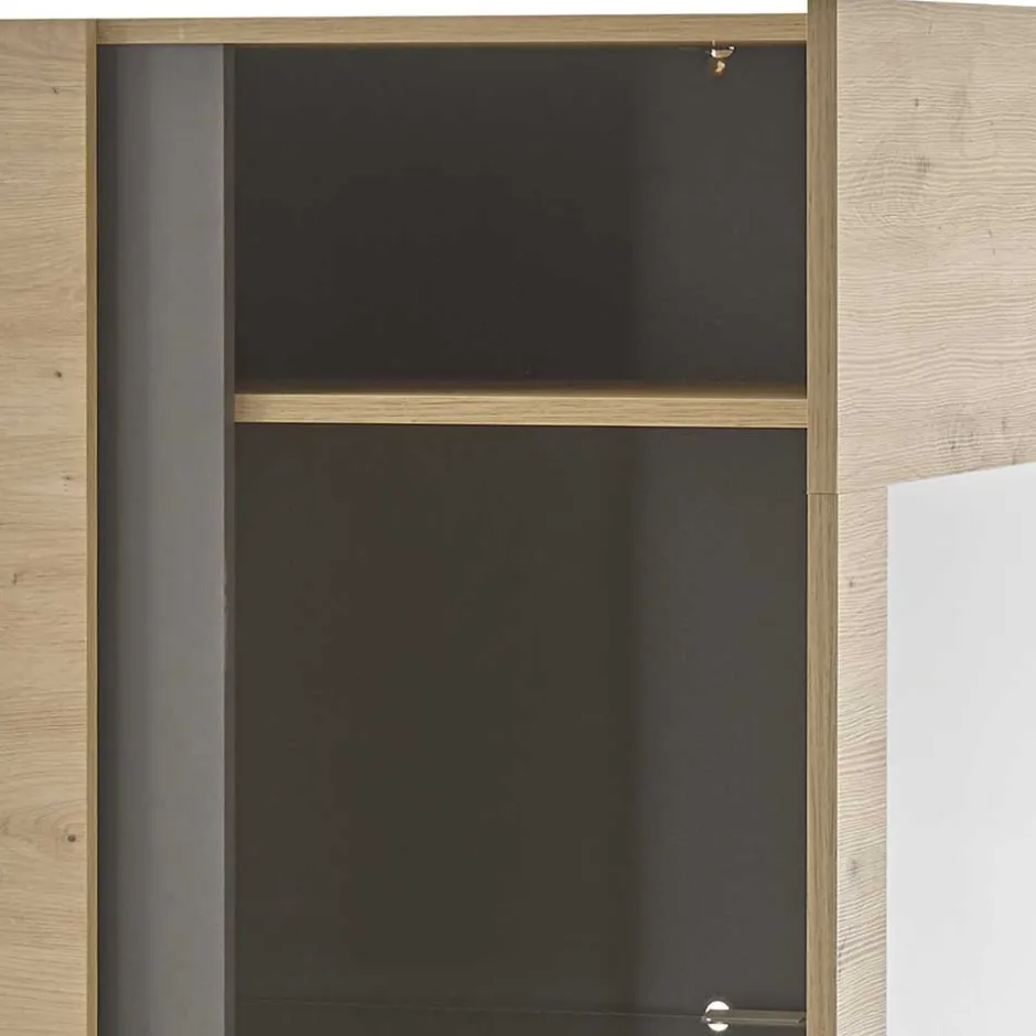 Pharao24 Highboard Vitrine Matrezina> Vitrinenschrank|Wohnzimmervitrinen