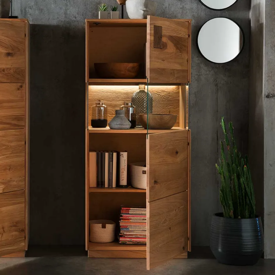 Pharao24 Highboard Vitrine Onitos> Vitrinenschrank|Wohnzimmervitrinen