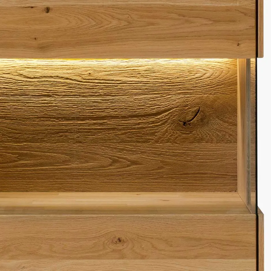 Pharao24 Highboard Vitrine Onitos> Vitrinenschrank|Wohnzimmervitrinen