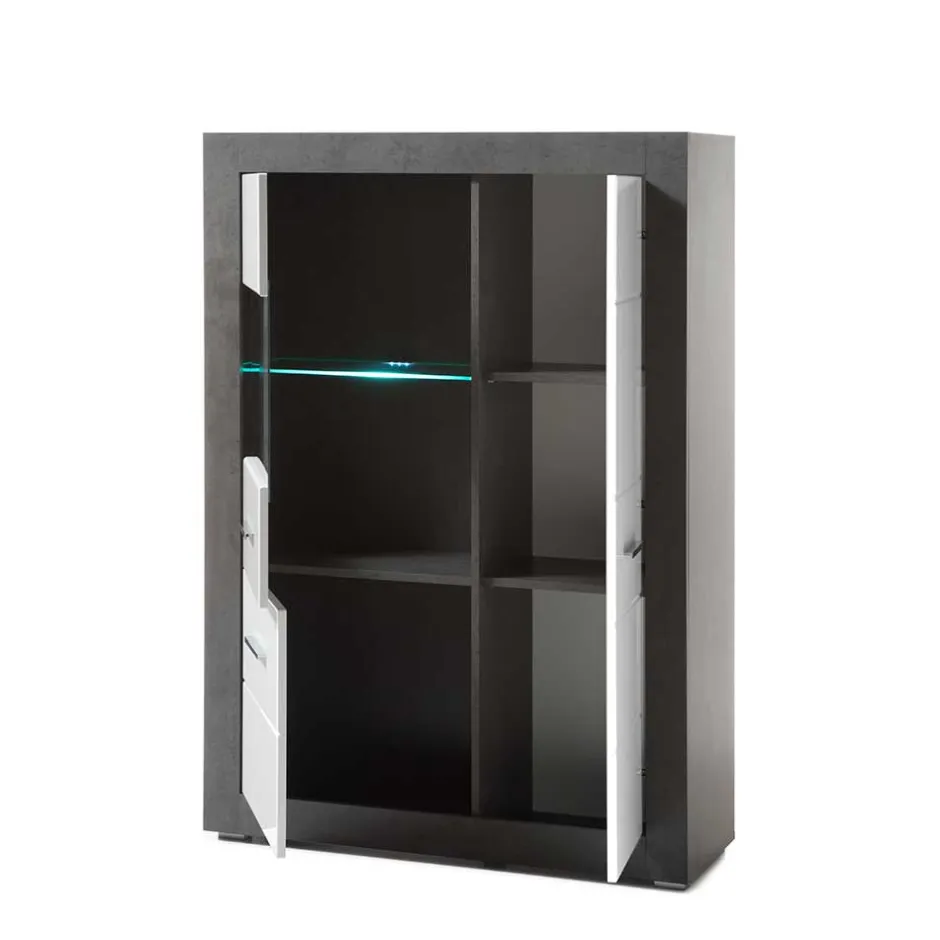 Vitrinenschrank|Stauraumvitrinen*Pharao24 Highbord Jains