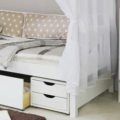 Pharao24 Himmelbett Denima> Funktionsbetten|Schubkastenbetten