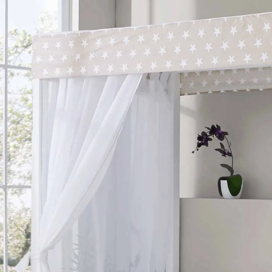 Pharao24 Himmelbett Denima> Funktionsbetten|Schubkastenbetten