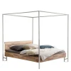 Massivholzbetten*Pharao24 Himmelbett mit Baldachin Motonor