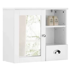 Pharao24 Hänge Spiegelschrank Kernudra> Badezimmerschränke|Spiegelschränke