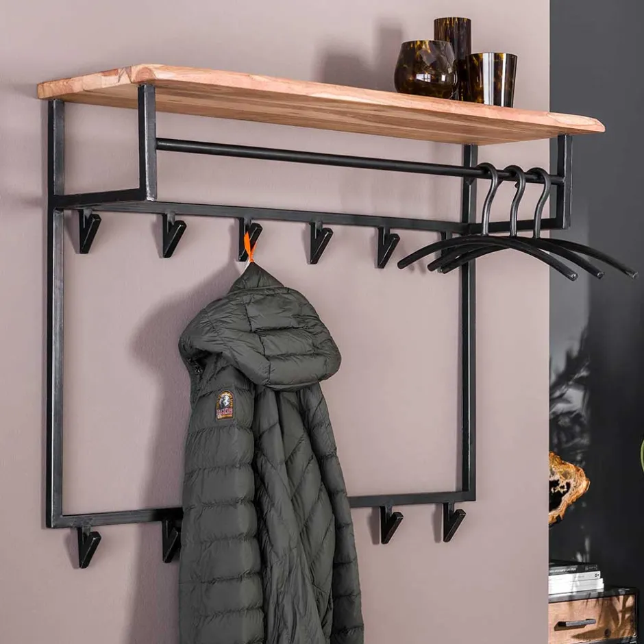 Wandgarderoben|Massivholz Garderoben*Pharao24 Hängegarderobe Elhera