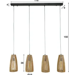 Lampen Und Leuchten*Pharao24 Hängelampe Kezmina