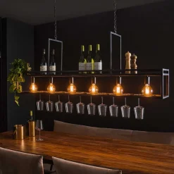 Pharao24 Hängelampe mit Abstellfläche Inhaga> Lampen Und Leuchten