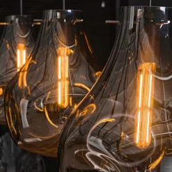 Pharao24 Hängeleuchte aus Glas Yarisis><noscript><img width=