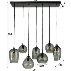 Lampen Und Leuchten*Pharao24 Hängeleuchte Licandra