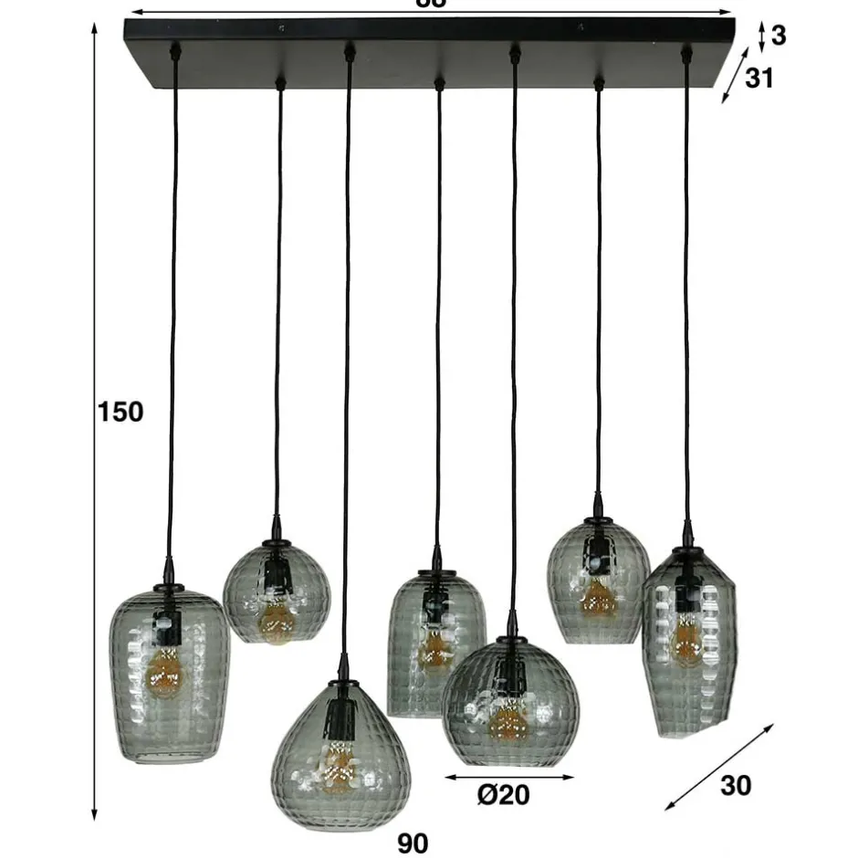 Lampen Und Leuchten*Pharao24 Hängeleuchte Licandra