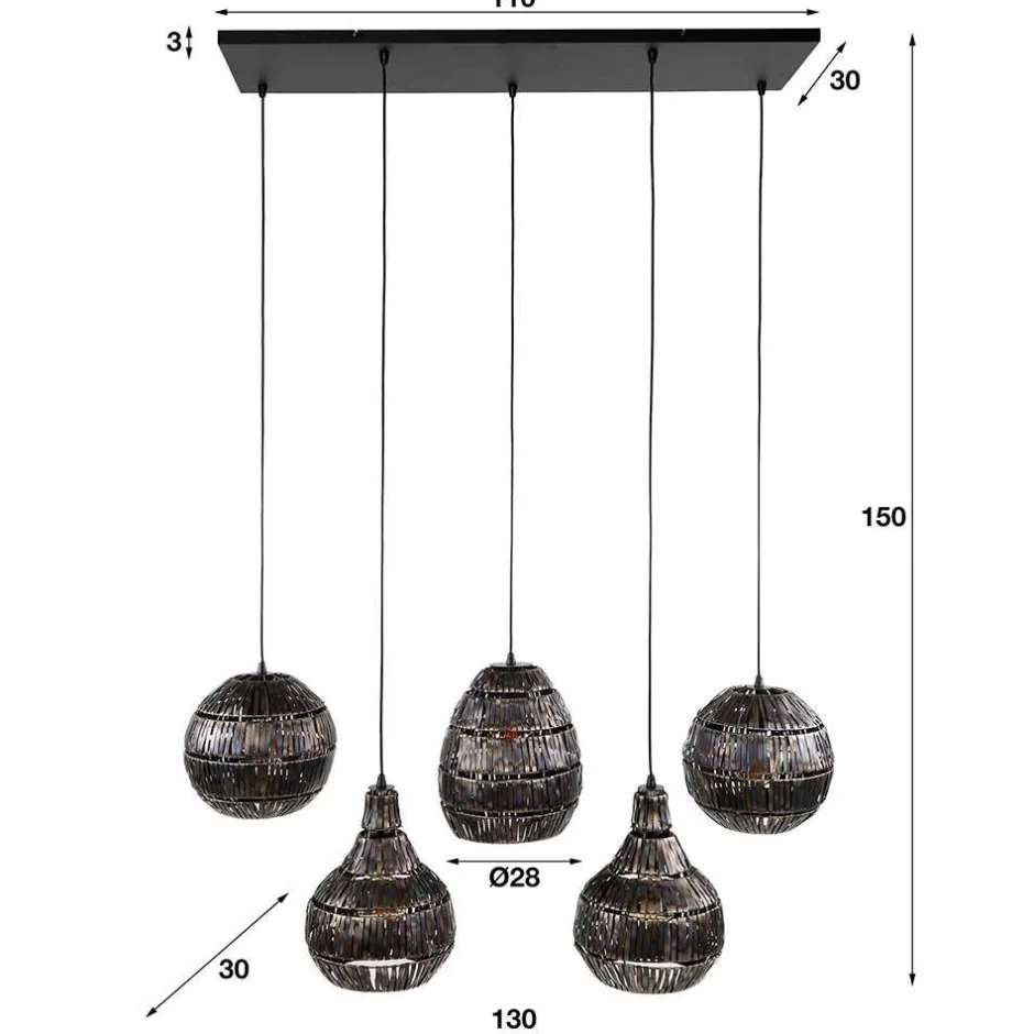 Pharao24 Hängeleuchte Modena> Lampen Und Leuchten