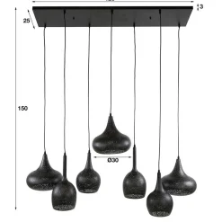 Lampen Und Leuchten*Pharao24 Hängeleuchte Monylema