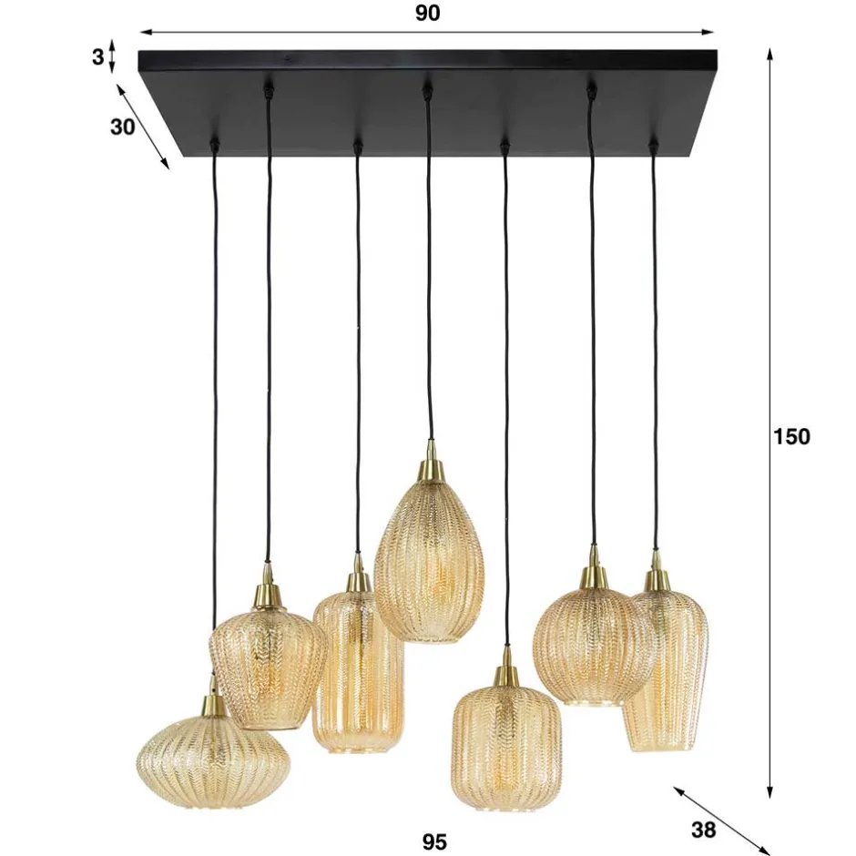 Lampen Und Leuchten*Pharao24 Hängeleuchte Olyna