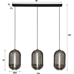 Lampen Und Leuchten*Pharao24 Hängeleuchte Reymon