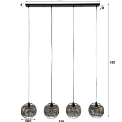 Pharao24 Hängeleuchte Vicotria><noscript><img width=