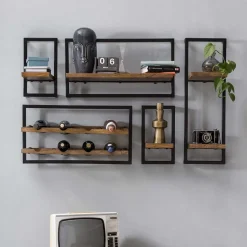 Pharao24 Hängeregal Walon> Wohnzimmerregale|Hängeregale