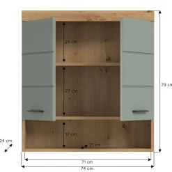 Pharao24 Hängeschrank Martinez><noscript><img width=